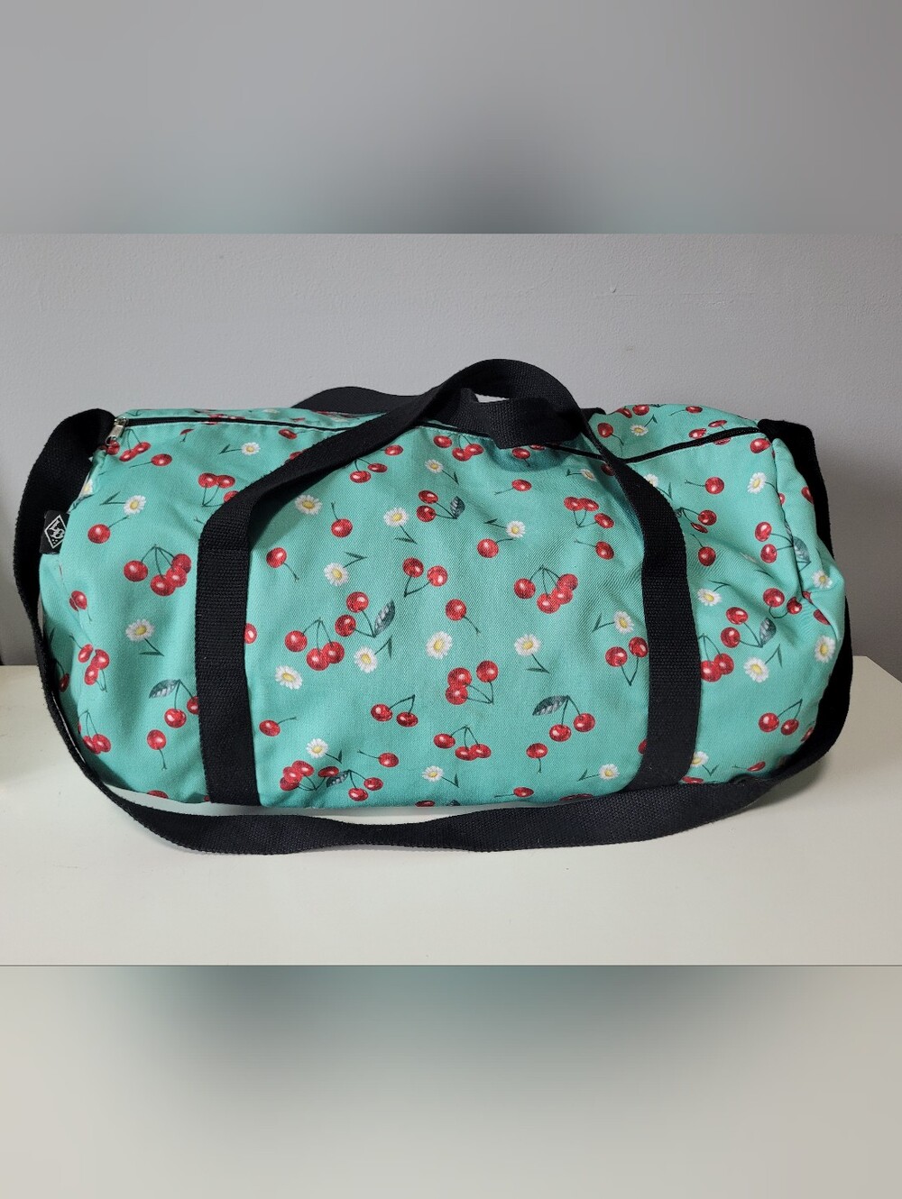 Liquorbrand Daisy Cherry Duffel Bag